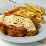 Milanesa de pollo Napolitana